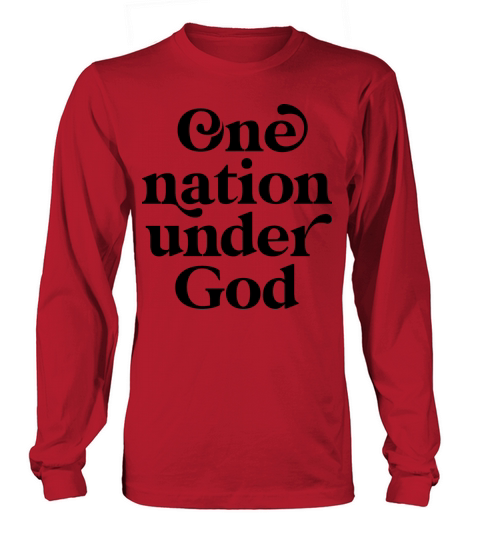 One Nation Under God Women's Long Sleeve