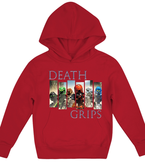 Death Grips - Bionicle Toa Mata Kids Hoodie