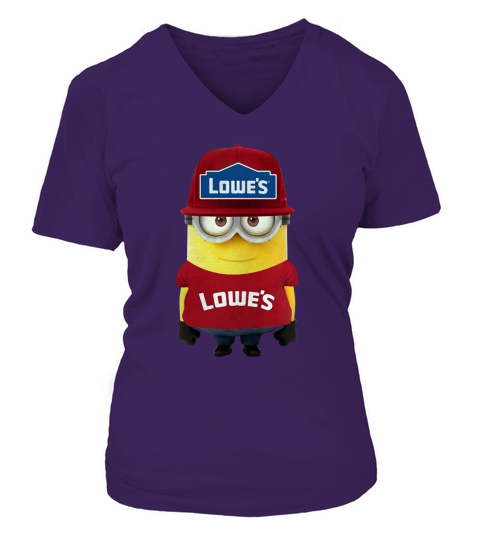 Lowes Home Improvement V-neck T-Shirt Woman