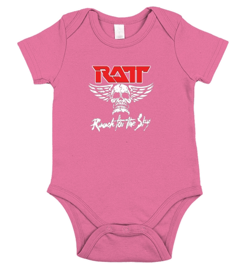 ratt rock for the sky Short Sleeve Baby One-Piece