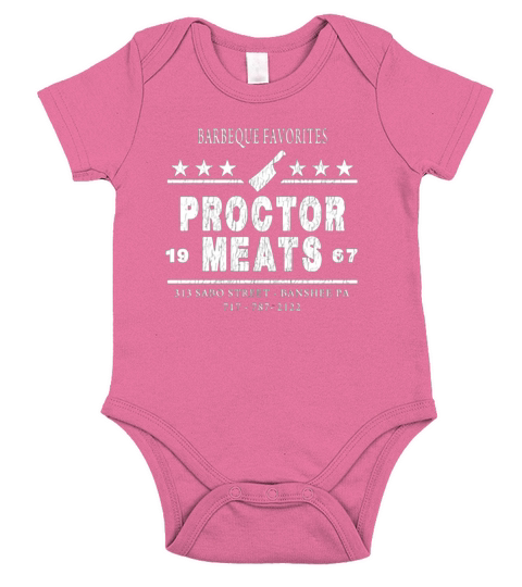 The Goozler Proctor Meats Company Short Sleeve Baby One-Piece