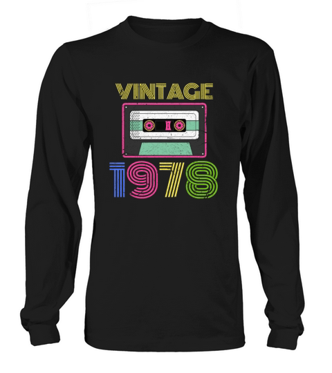 Vintage 1978 Men's Long Sleeve