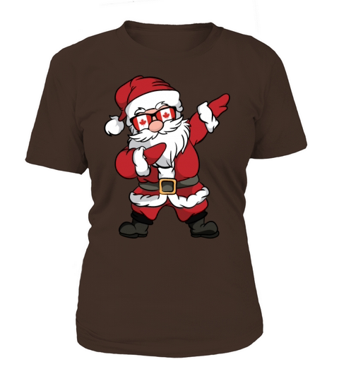 Canada Santa Claus dabbing dubbing christmas Women's T-Shirt