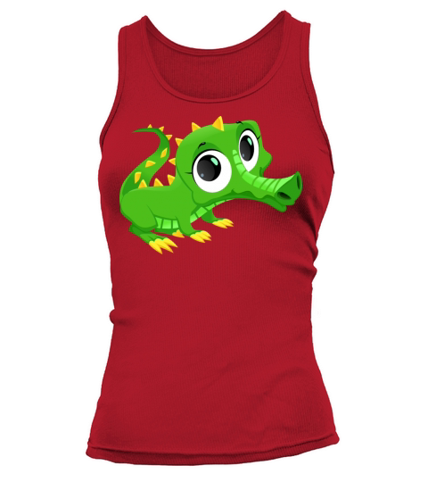 crocodile reptile animal wildlife vector art image Women's Tank Top