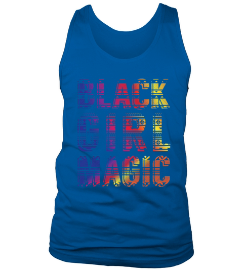 Black Girl Magic - dashiki african gift design Men's Tank Top
