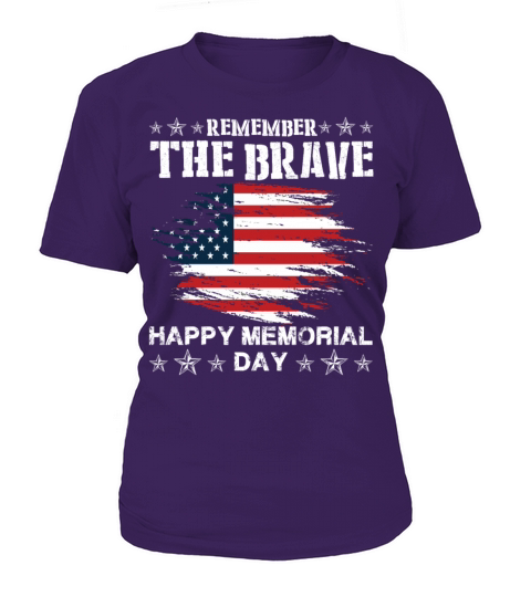 Memorial Day Remember the Brave Women's T-Shirt