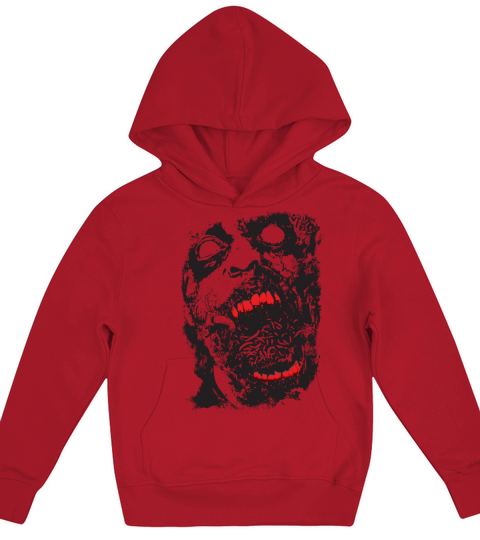 Zombie - Geek - Horror - Scifi Kids Hoodie