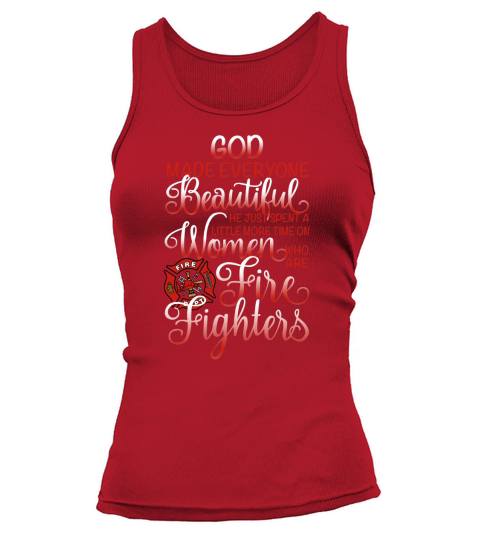 FIREFIGHTER   WOMEN Tshirts Tank top Woman