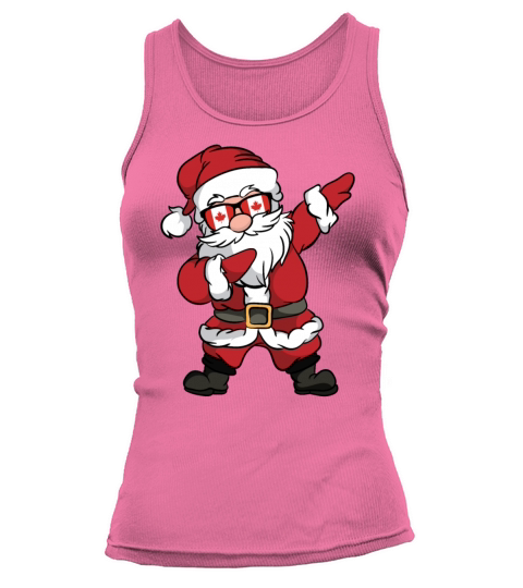 Canada Santa Claus dabbing dubbing christmas Women's Tank Top