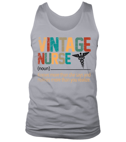 Vintage Nurse Men's Tank Top