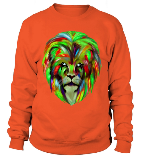 Rainbow Lion Savana Women's Sweatshirt