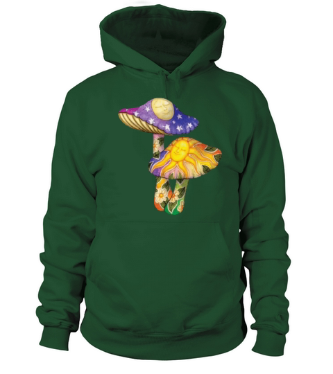 colorful mushrooms Women's Hoodie