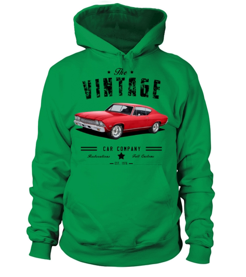 vintage car co chevelle Women's Hoodie