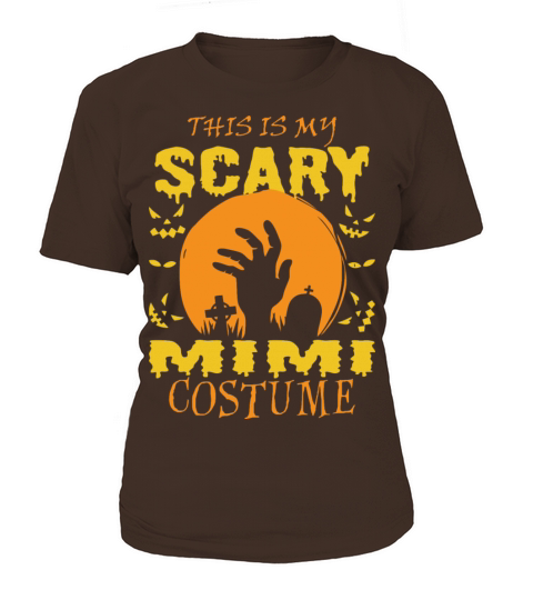 This Is My Scary Mimi Costume Halloween Women's T-Shirt