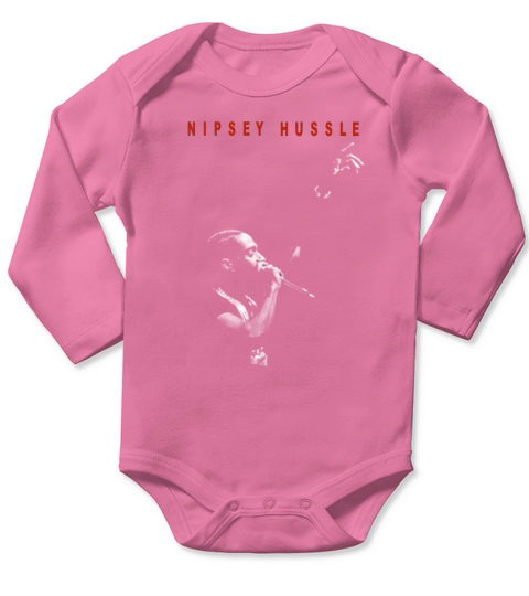 Nipsey Hussle Long Sleeve Baby One-Piece