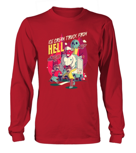 Ice Cream Truck From Hell Long sleeved Unisex