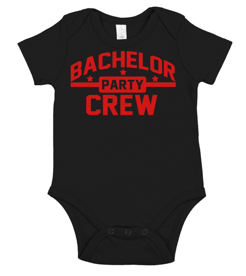 Bachelor Party Crew Short Sleeve Baby One-Piece