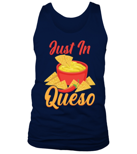 Cheese Queso Cinco De Mayo Nacho Mexican Food Men's Tank Top