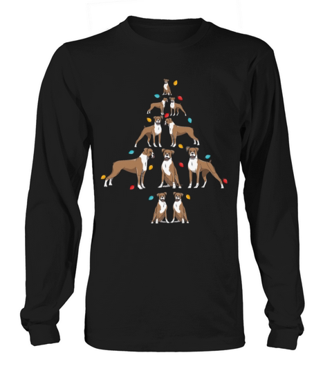 Christmas Boxer Women's Long Sleeve