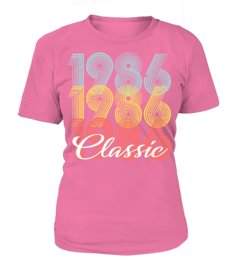 Classic Vintage 35th birthday Shirt Born In 1986 Women's T-Shirt