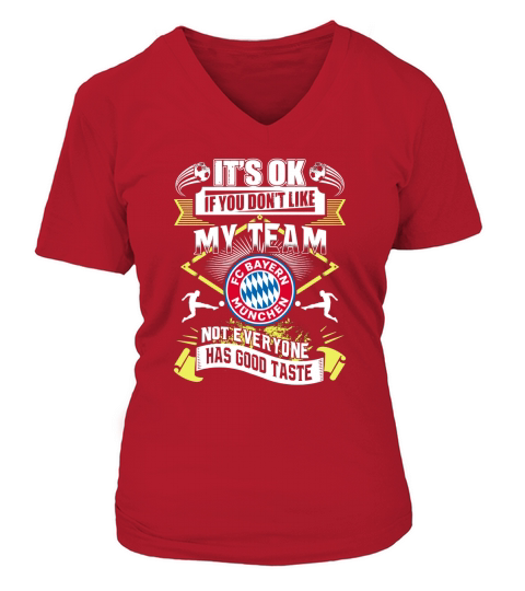 Bayern Munich V-neck T-Shirt Woman