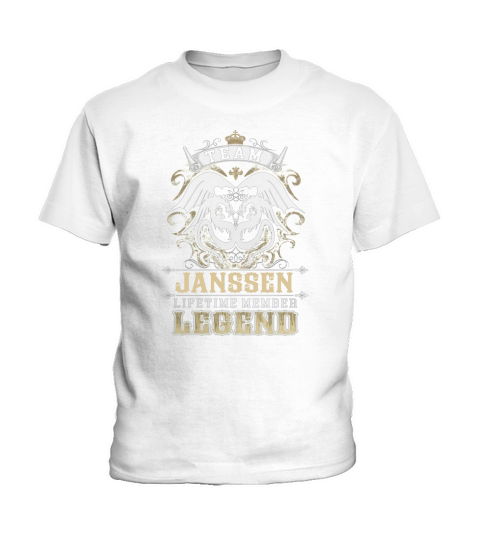 Team JANSSEN lifetime member legend -JANSSEN T Shirt JANSSEN Hoodie JANSSEN Family JANSSEN Tee JANSSEN Name JANSSEN lifestyle JANSSEN shirt JANSSEN names Kids T-Shirt