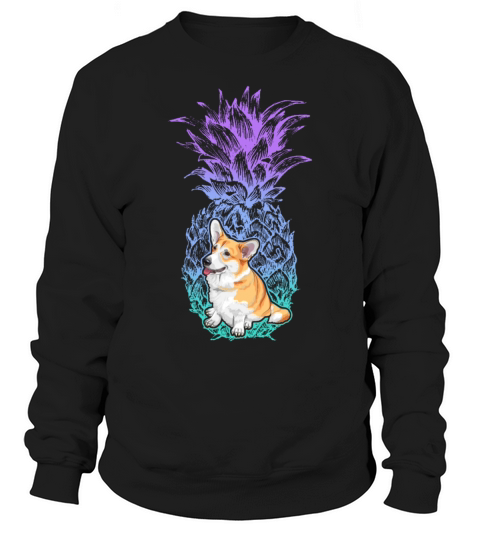 Pineapple Corgi Shirt Best Birthday Gift For Men's Sweatshirt