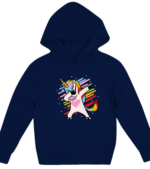 Dabbing Unicorn Dab Gift Kids Hoodie