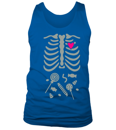 Gladditudes Ribcage with Candy Belly Men's Tank Top