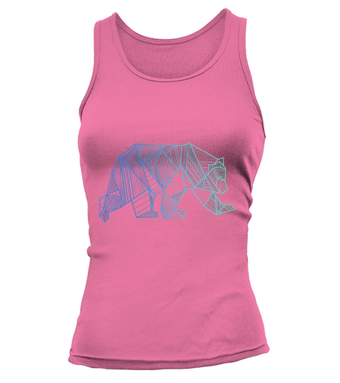 Geometric Bear 928apparel shirt Tank top Woman