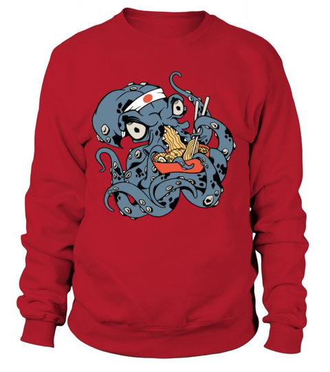 Kraken Eating Ramen Women's Sweatshirt
