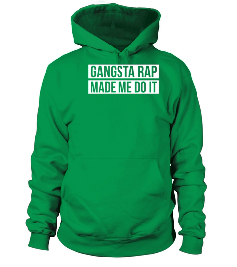 Gangsta Rap Made Me Do It Best Bitches Unicorn Women's Hoodie