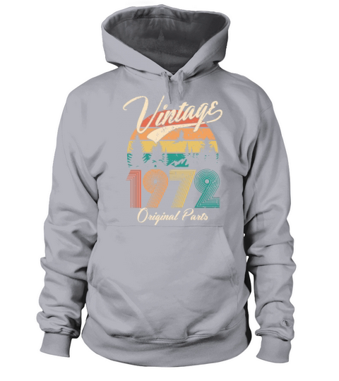 Vintage 1972 - 50 years old - 50th birthday gift Women's Hoodie