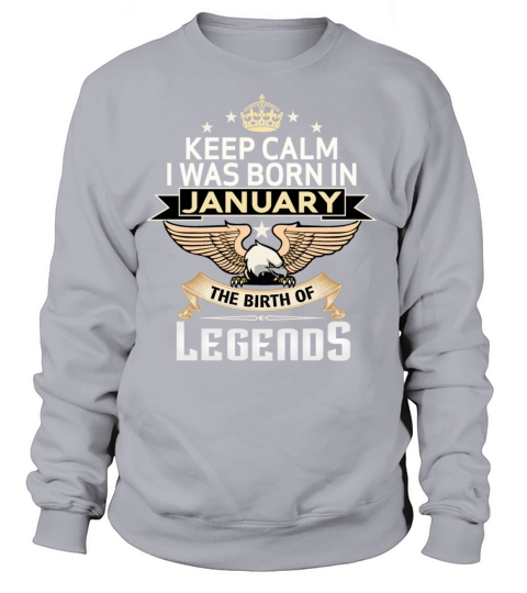 BORN IN JANUARY Women's Sweatshirt