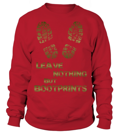 BOOTPRINTs HIKING TEE ADDICT Men's Sweatshirt