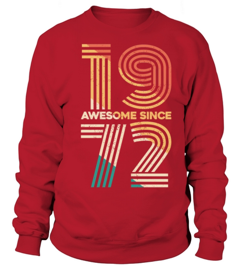 Vintage 1972 - 50 years old - 50th birthday gift Women's Sweatshirt