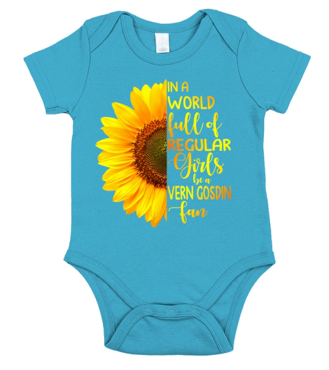 In A World Full Of Regular Girls Be A Vern Gosdin Fan - Ladies Flowy Tank Short Sleeve Baby One-Piece