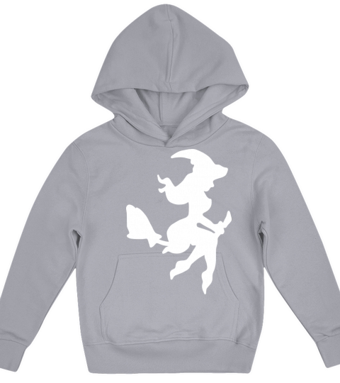 Witch Broom Kids Hoodie