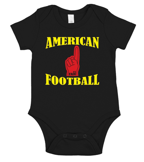 AMERICAN FOOTBALL shirt Short Sleeve Baby One-Piece