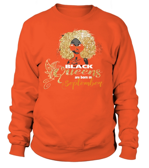 Black Queens Are Born In September Women's Sweatshirt