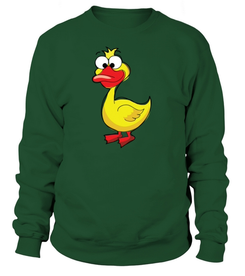 Cartoon Duck Women's Sweatshirt