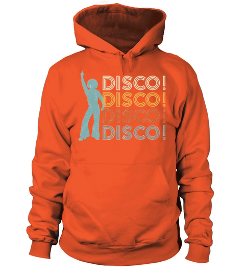 Disco 70s Vintage Retro Sunset Women's Hoodie