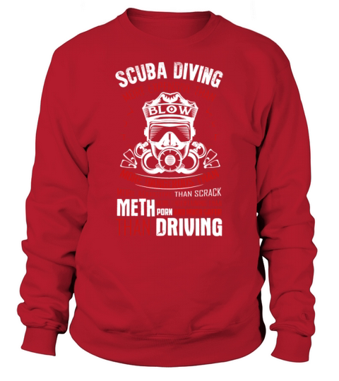 Scuba Diving Shirt Women's Sweatshirt