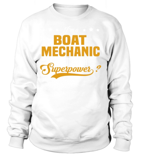 Boat Mechanic Women's Sweatshirt