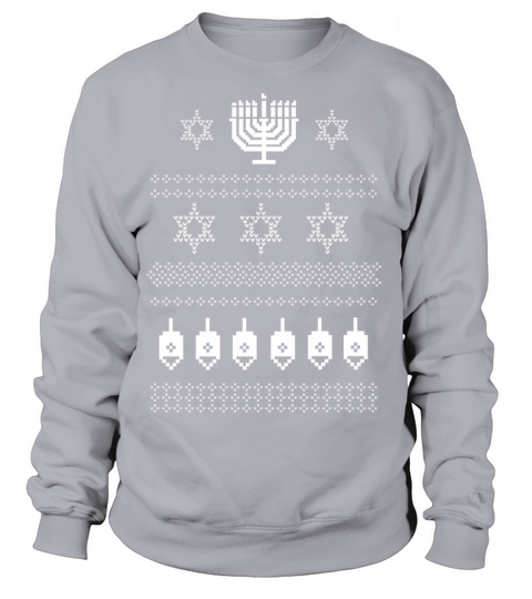 Ugly Happy Hanukkah Sweater Shirt Women's Sweatshirt