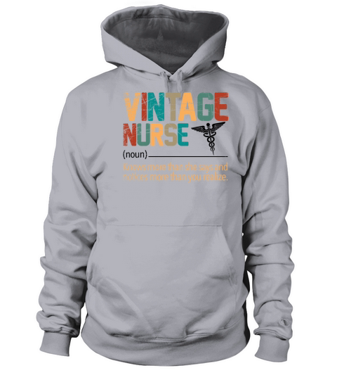 Vintage Nurse Men's Hoodie