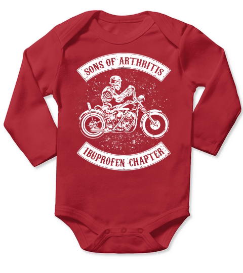 Sons of arthritis ibuprfen chapter Long Sleeve Baby One-Piece