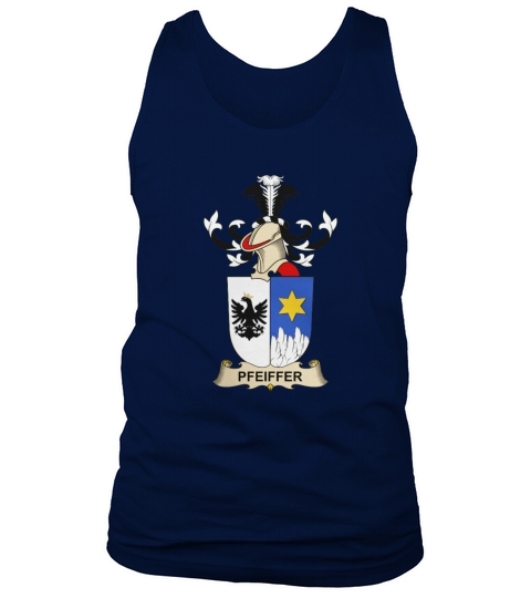 Pfeiffer Coat of Arms Austrian Family Crests Austrian Family Crests Tank Top Unisex