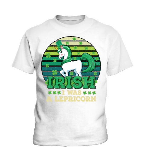 Irish I Was A Lepricorn Kids T-Shirt