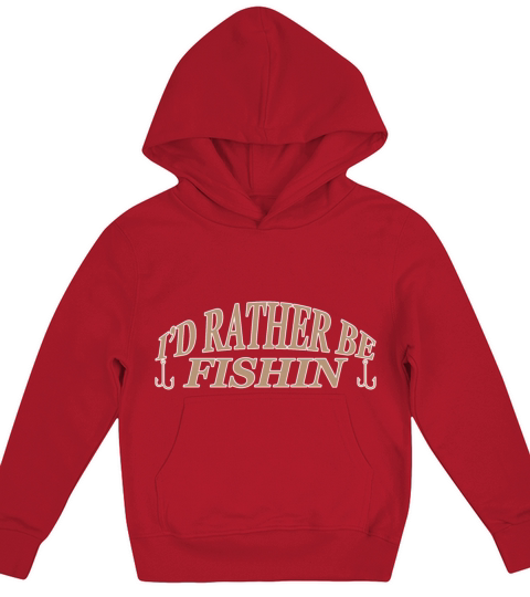 Fish Eel Fishing Pike Butt Gift Fishing Kids Hoodie